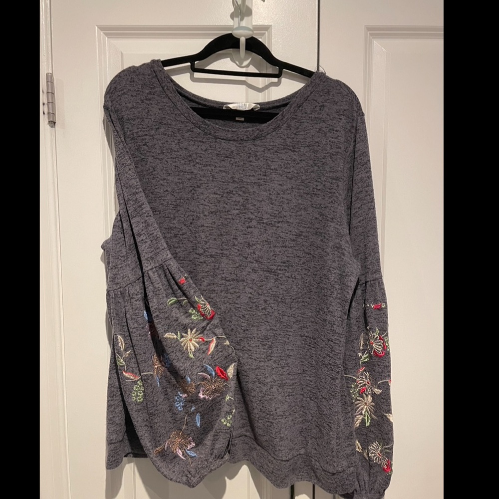 Embroidered Sweater